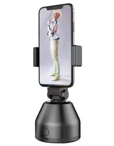 360° Mobile Phone Tracking Holder | Auto-Follow Smart Shooting Stand