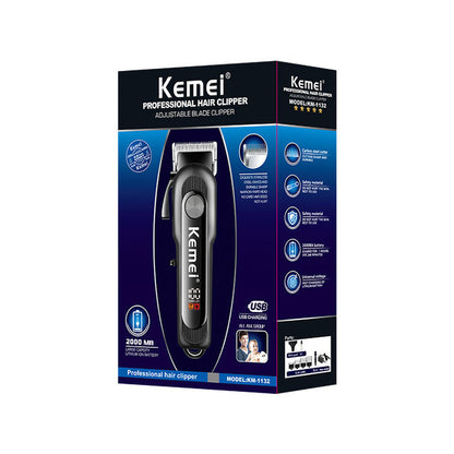 Professional Hair & Beard Trimmer for Men – Cordless Rechargeable Grooming Tool