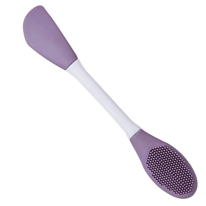Double head silicone face care brush – dual-ended design