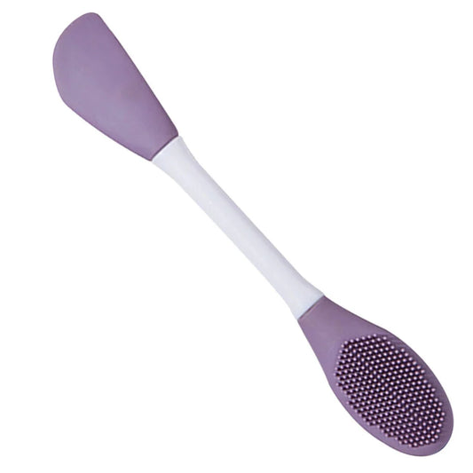 Double head silicone face care brush – dual-ended design