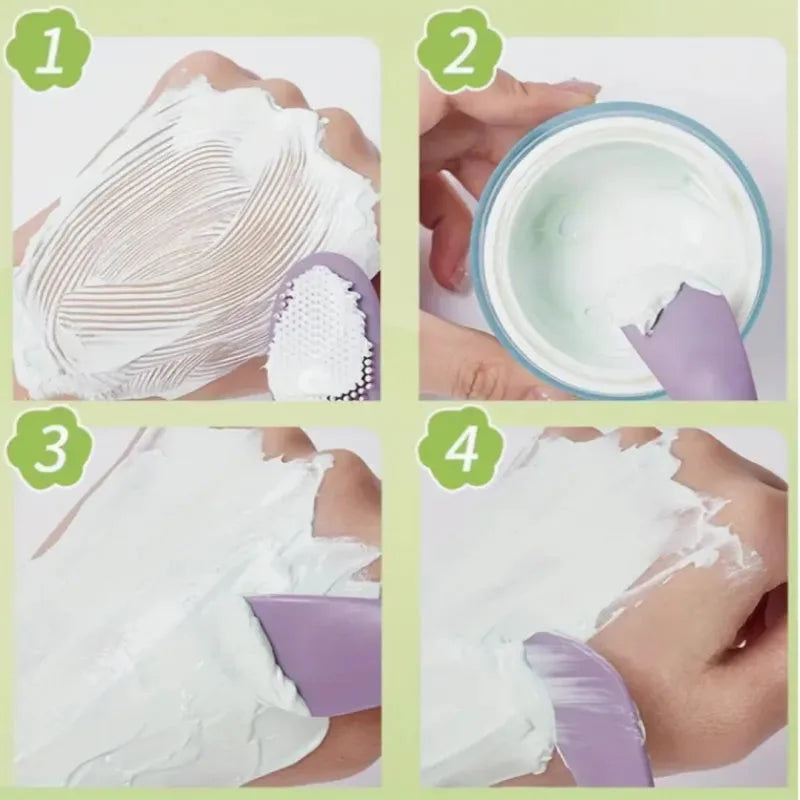 Silicone skincare tool for spa and home use