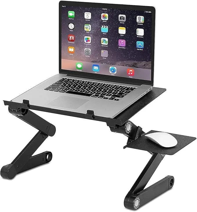 T8 Multifunctional Adjustable Laptop Table – Foldable Portable Lap Desk