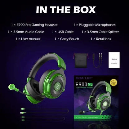 EKSA Pro 2-in-1 Gaming Headset – 7.1 Surround Sound