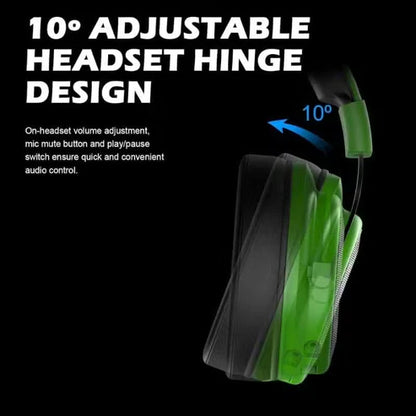 EKSA Pro 2-in-1 Gaming Headset – 7.1 Surround Sound