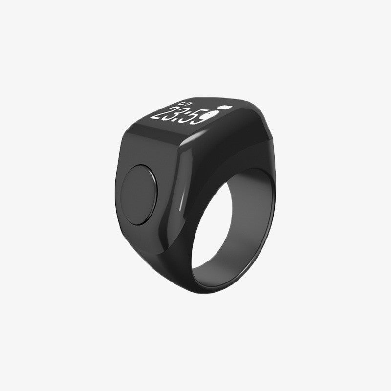 Smart Tasbeeh Ring Digital Counter – Islamic Zikr & Prayer Ring