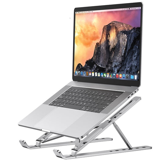 Foldable Laptop Stand for Desk – Height Adjustable Laptop Riser