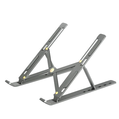 Foldable Laptop Stand for Desk – Height Adjustable Laptop Riser