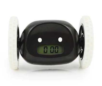 Robotic Alarm Clock with Wheels – Runaway Alarm Clock
